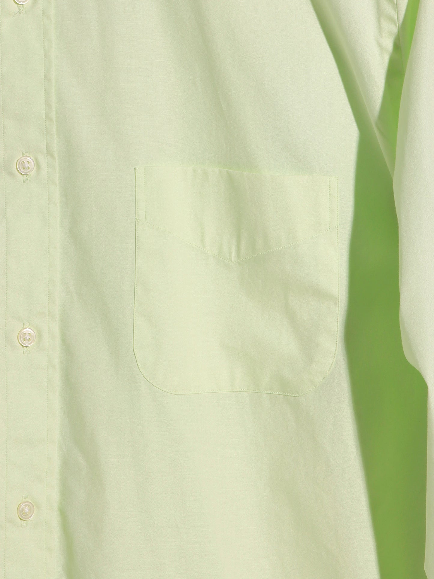 FOUNDOUR | REGULAR COLLAR SHIRT GREEN