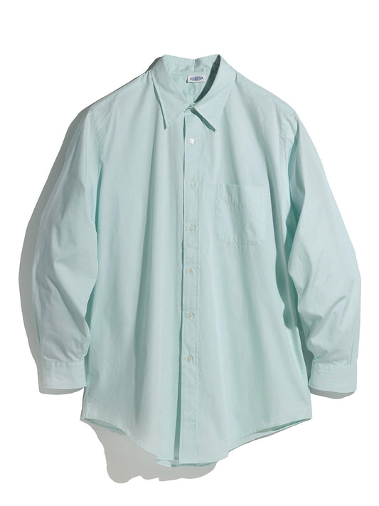 FOUNDOUR | REGULAR COLLAR SHIRT SAX