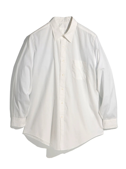 FOUNDOUR | REGULAR COLLAR SHIRT WHITE