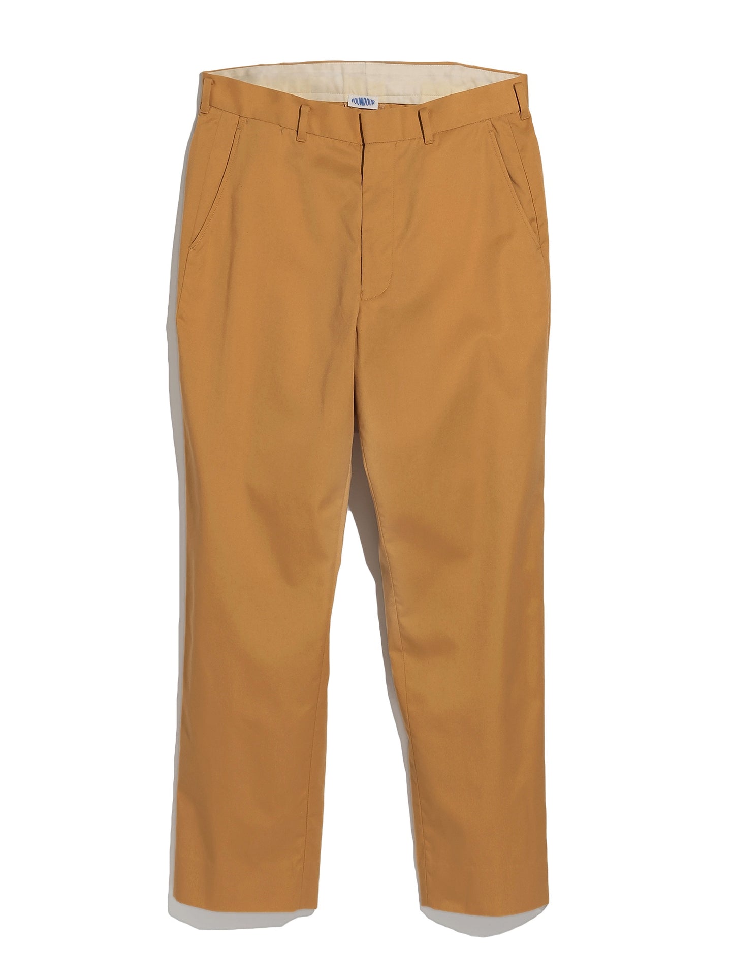 FOUNDOUR | TWILL PANTS ORANGE