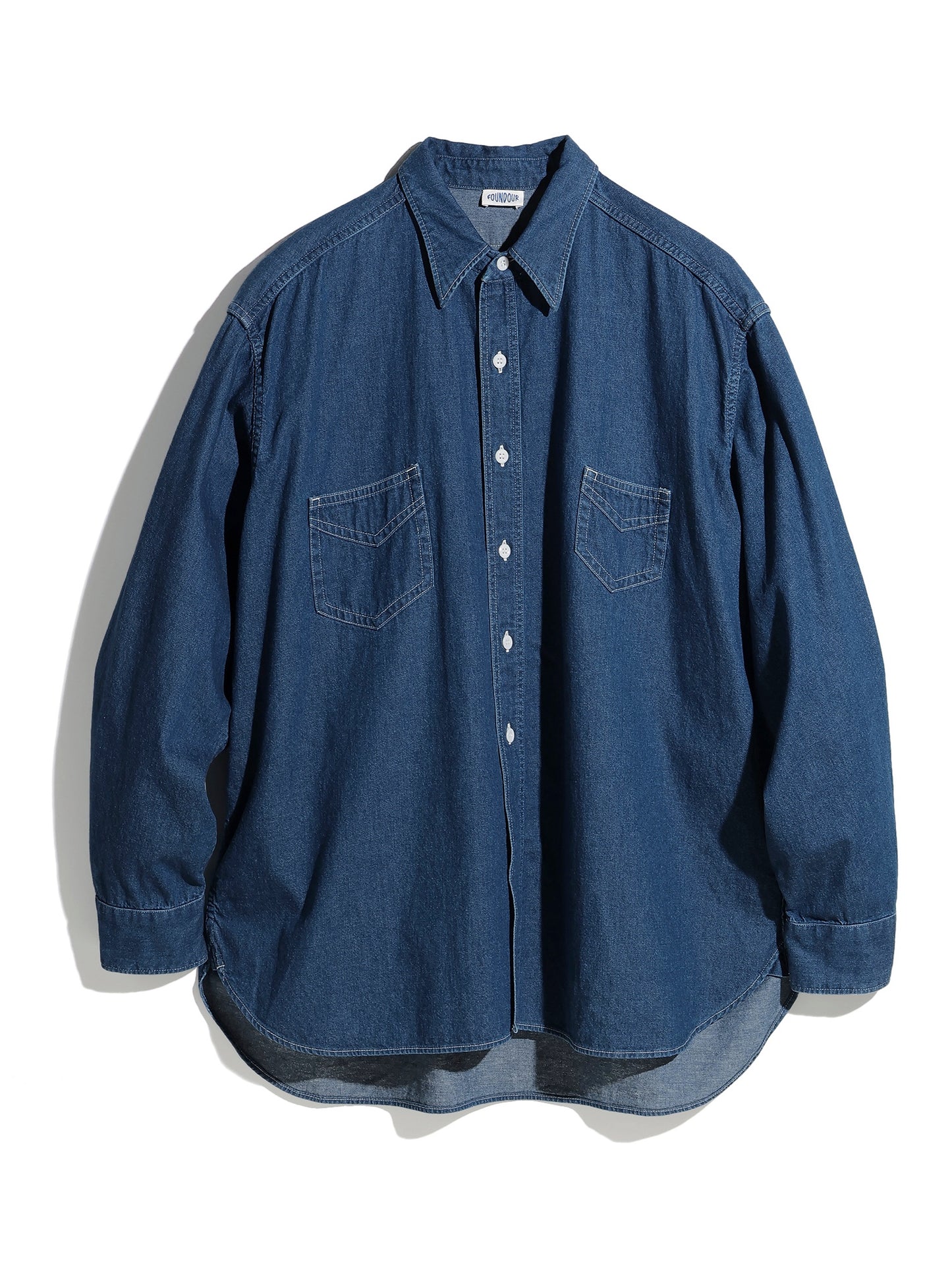 FOUNDOUR | DENIM SHIRT ONE WASH