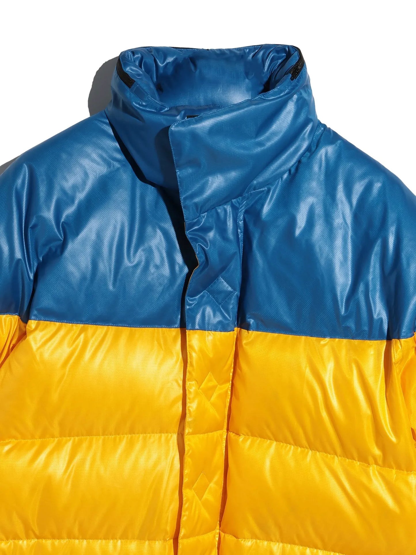 FOUNDOUR | DOWN JACKET YELLOW/BLUE
