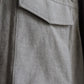 山内-2plyキュプラ-鉄媒染コットン-フィールドジャケット洗い加工-grayish-green-6
