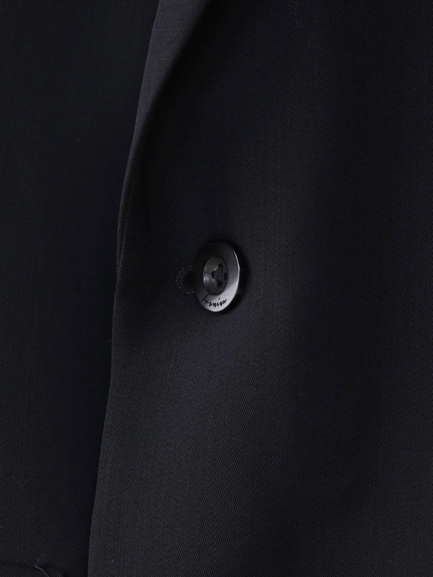 IRENISA | MODIFIED SHAWL COLLAR JACKET BLACK