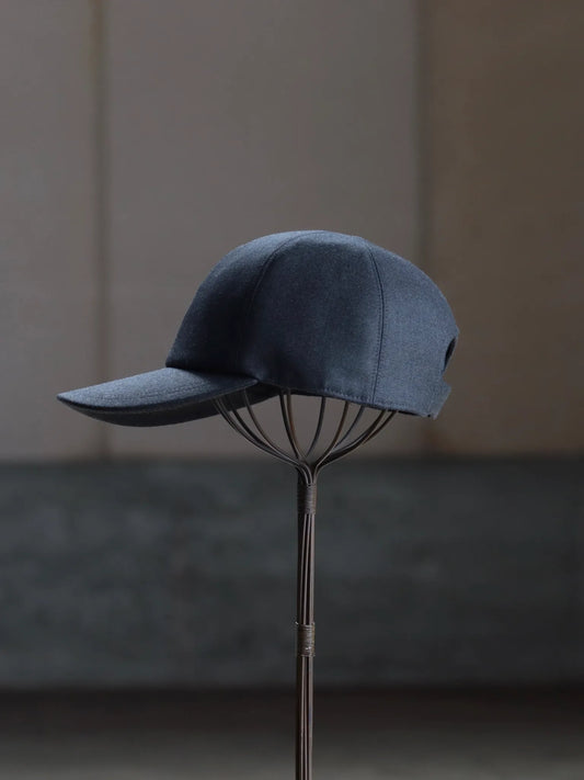 WOOL CAP SMOKE GRAY