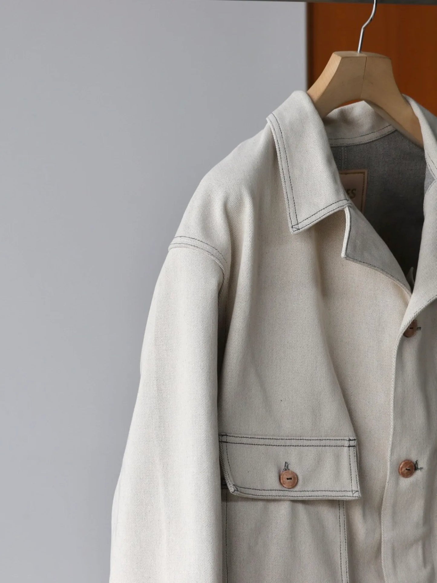 FAUVES | CARPENTER JACKET ECRU