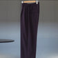 irenisa-two-tucks-wide-trousers-burgundy-1