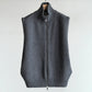 Olde H & Daughter | WOOL DRIVERS VEST CHARCOAL