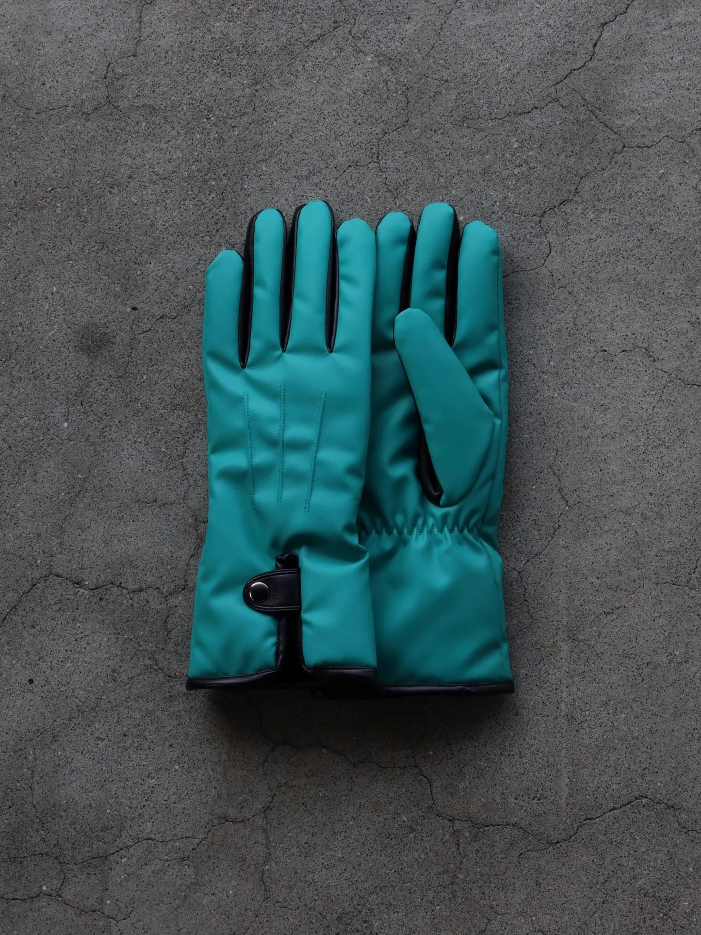 COMBINATION GLOVE PEACOCK GREEN