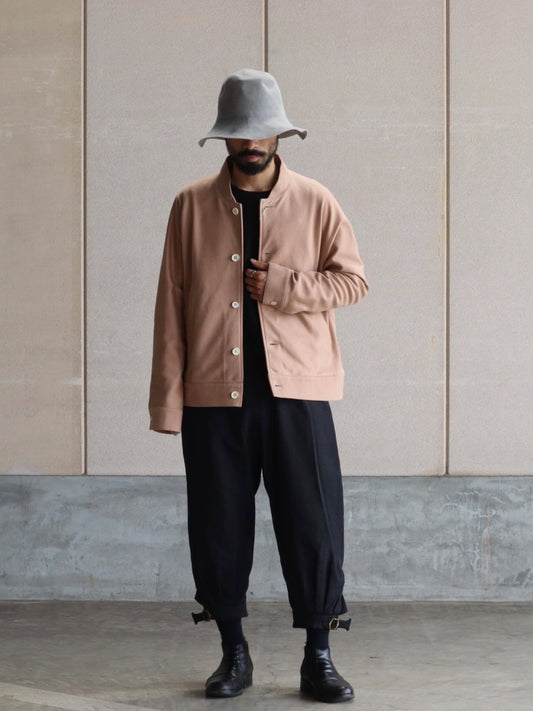 nonnotte × CASANOVA&CO | Draping Bias Sleeve Blouson Almondine