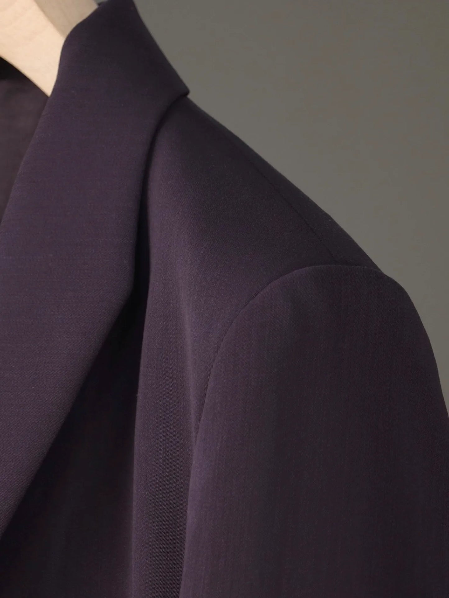 IRENISA | MODIFIED SHAWL COLLAR JACKET BURGUNDY