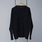 comoli-モチーフ-ニット-black-1