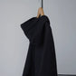 comoli-lwコットン裏毛-ジップパーカ-black-1-4