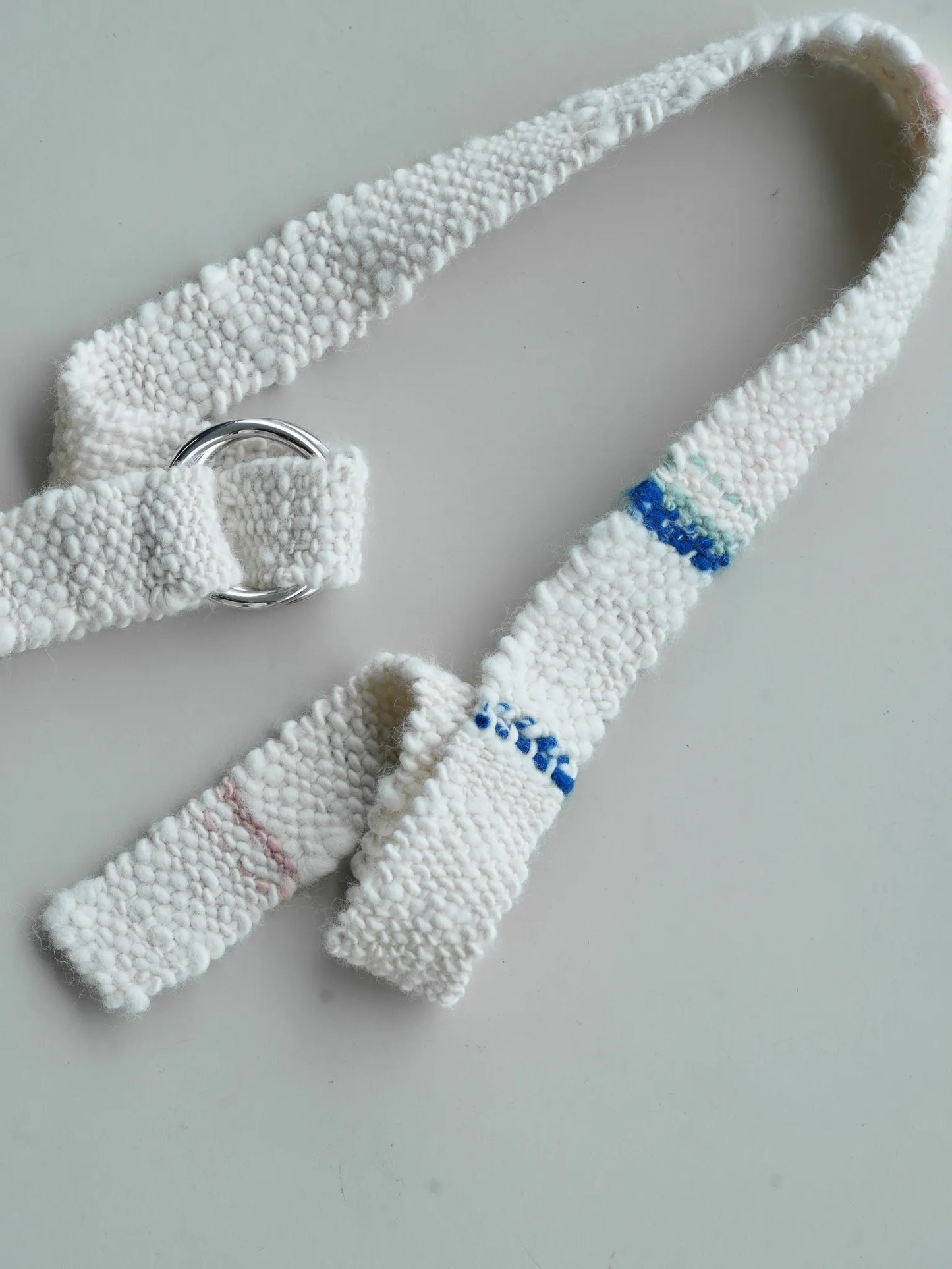 KAKAN | HANDSPUN WEAVING BELT White