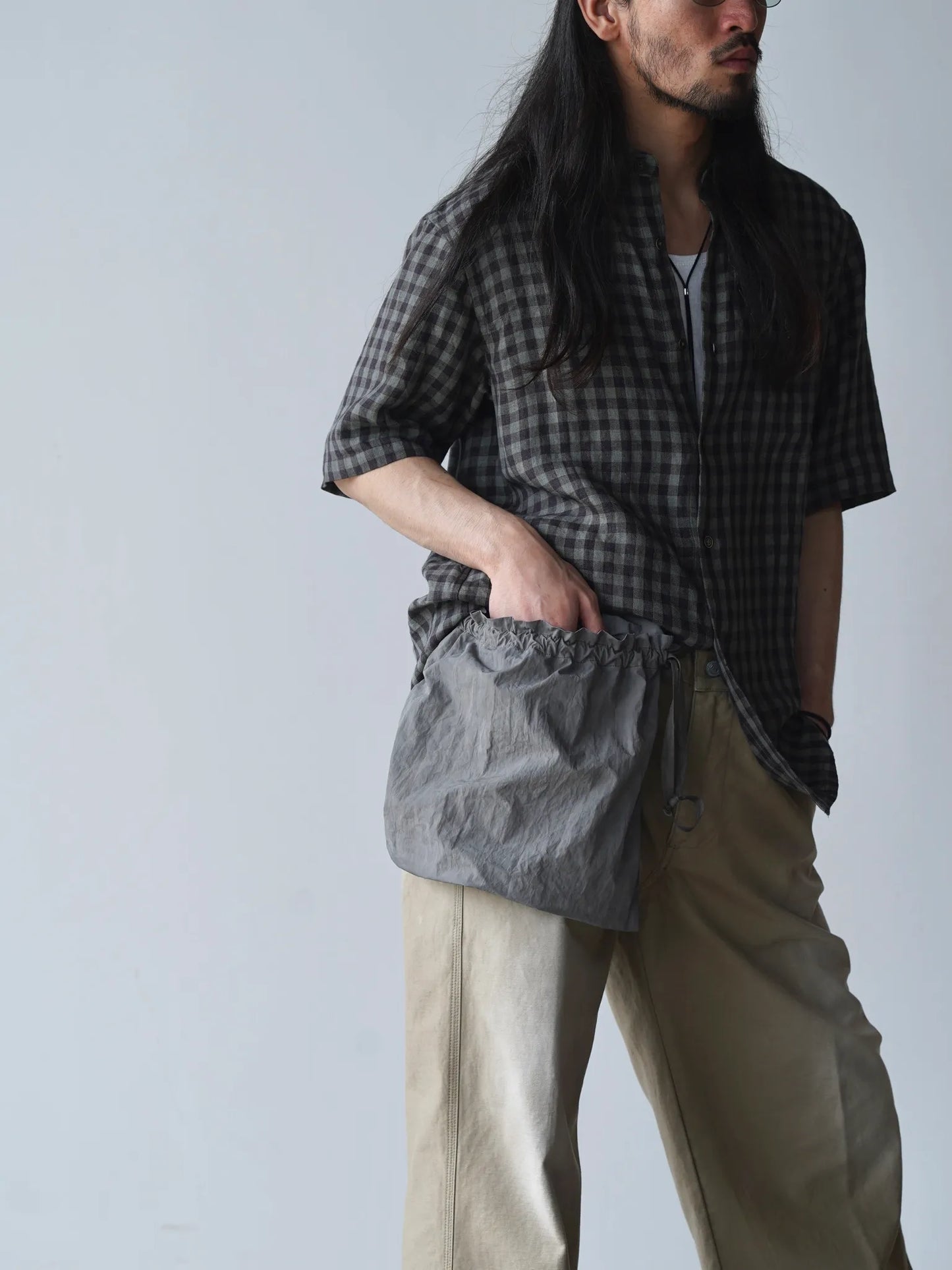 THE NULABEL | GARMENT DYED APRON BAG KURE