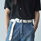 KAKAN | HANDSPUN WEAVING BELT White