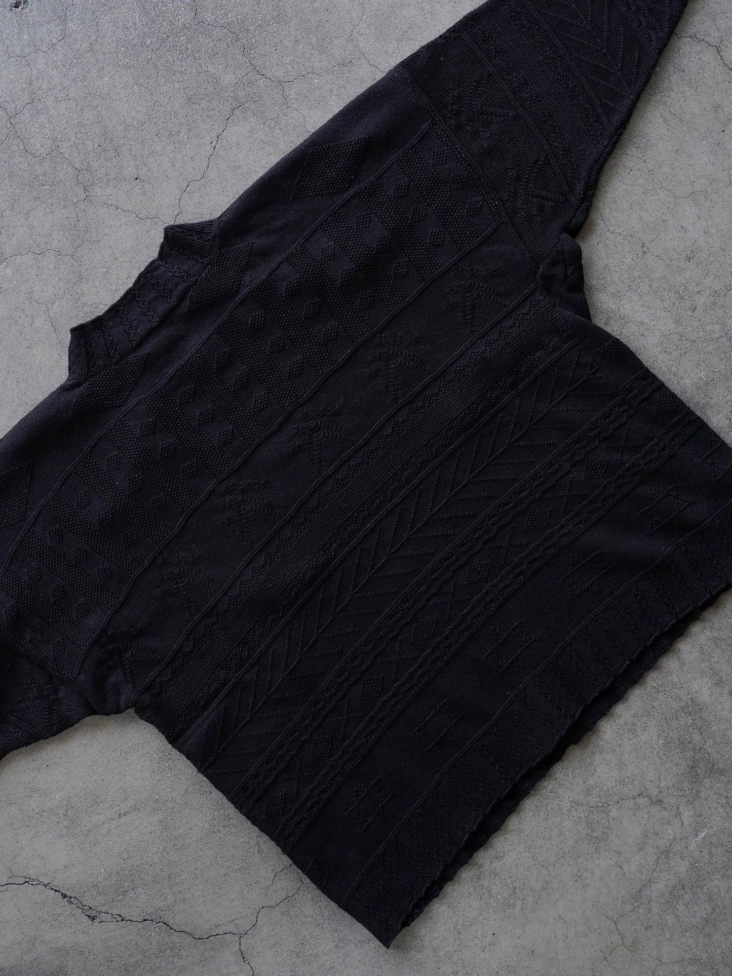 comoli-モチーフ-ニット-black-6