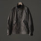 山内 | 3wayシールドコットン・ジップジャケット brown×arimatsu brown