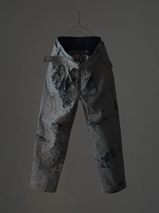 山内 | シールドコットン・ヘビークロス・ツナギパンツ camo