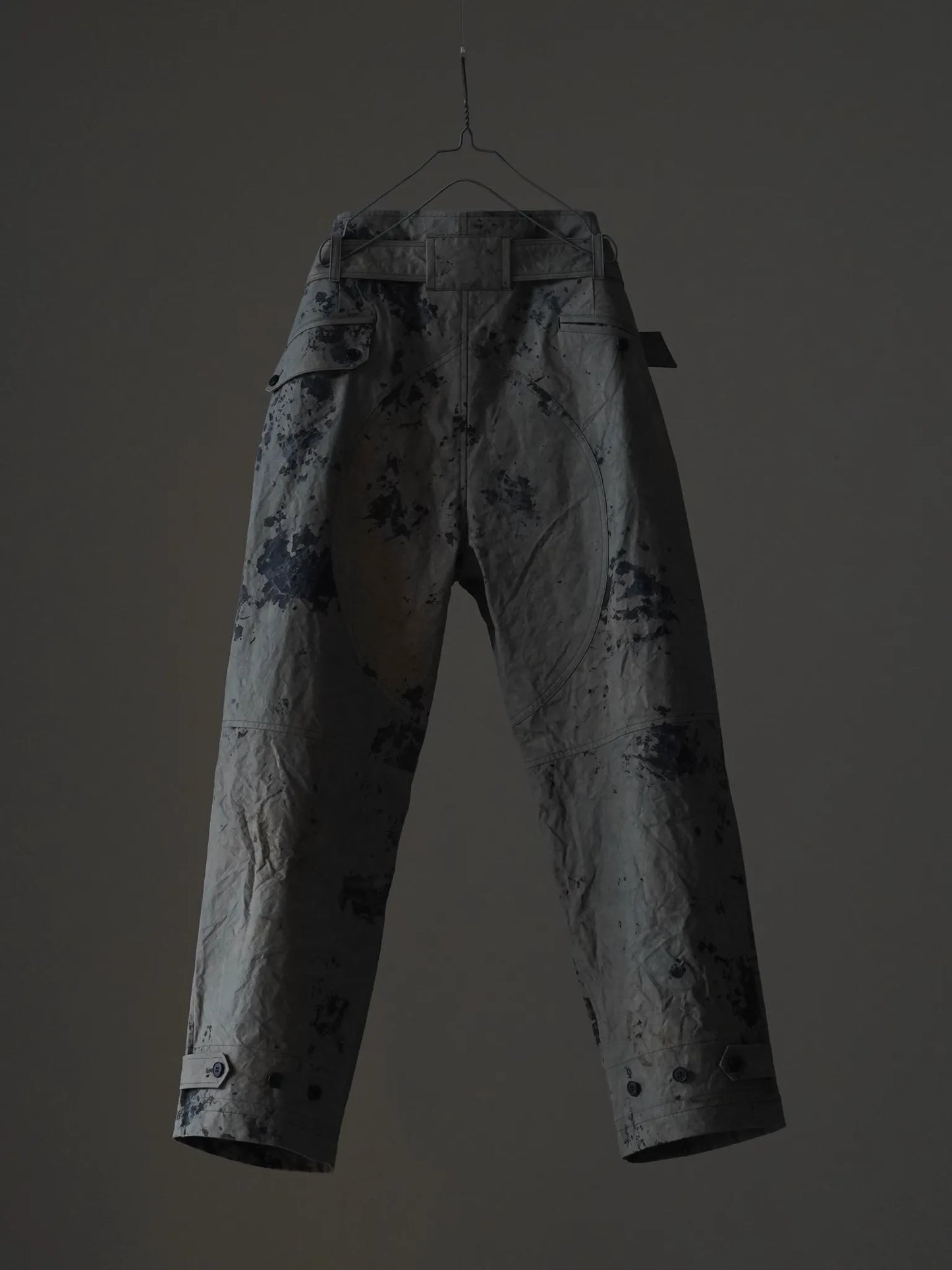 山内 | シールドコットン・ヘビークロス・ツナギパンツ camo