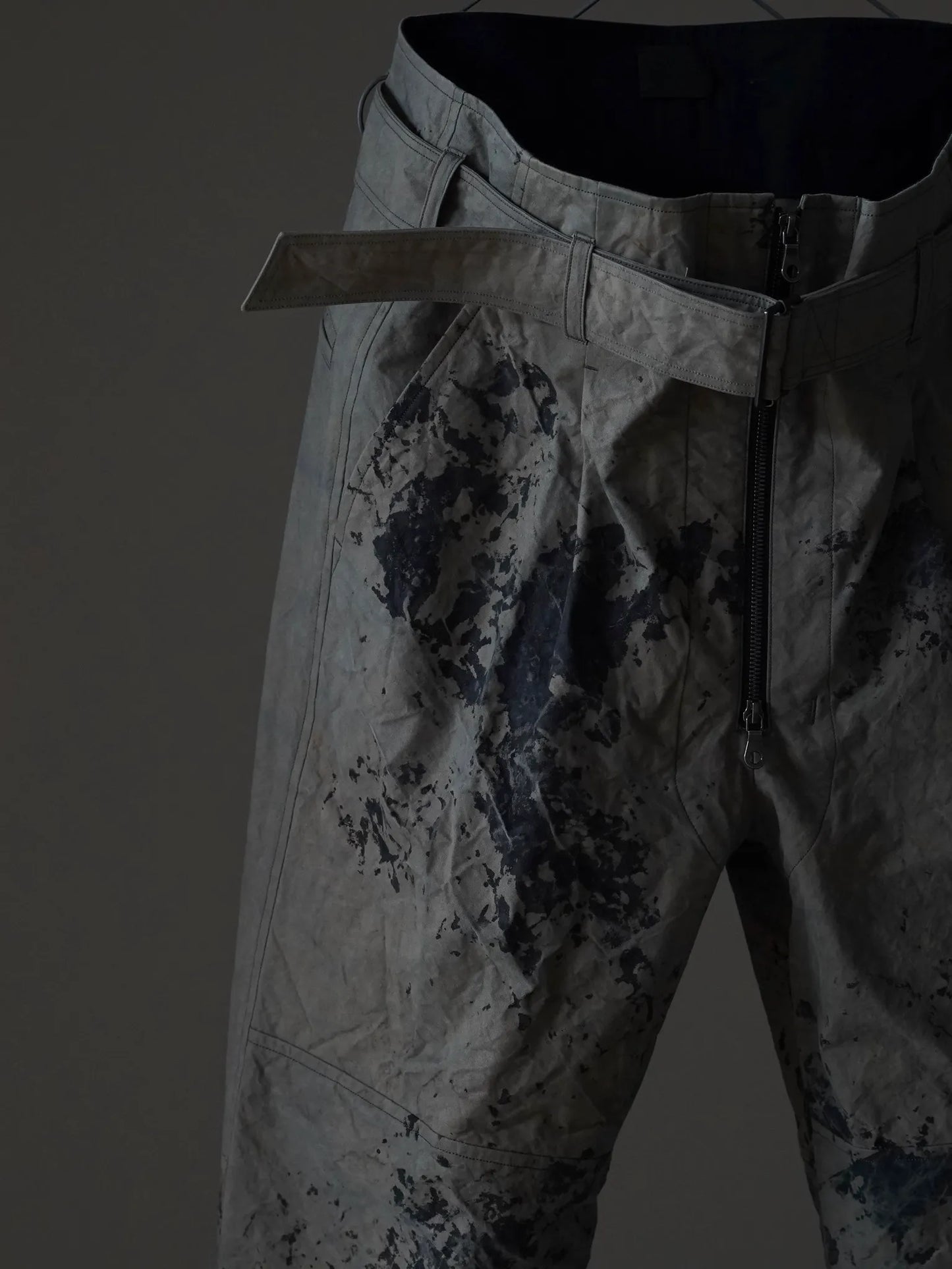 山内 | シールドコットン・ヘビークロス・ツナギパンツ camo