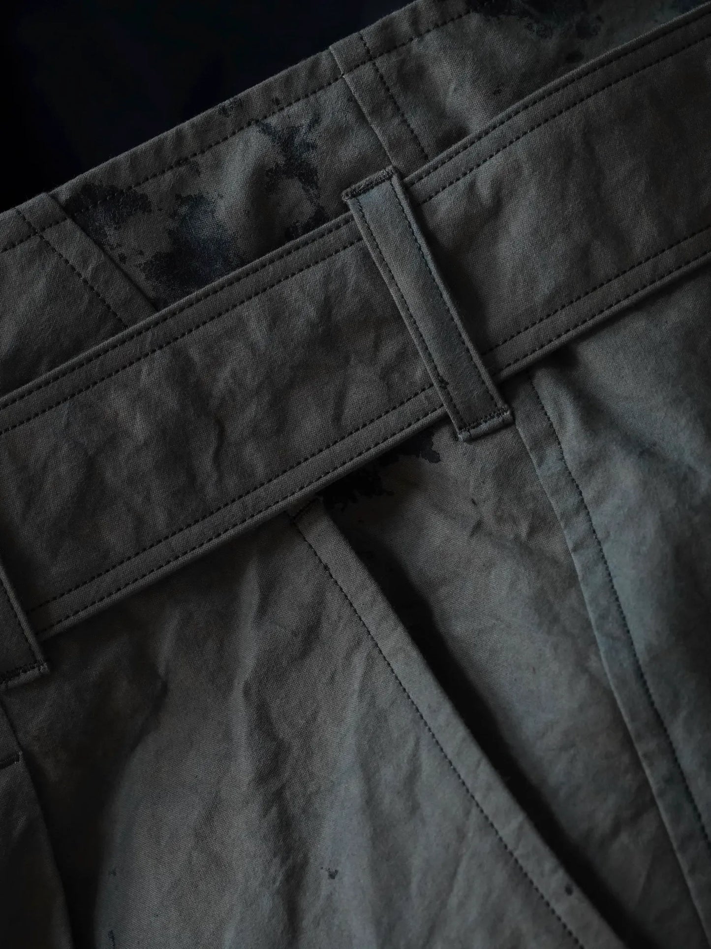 山内 | シールドコットン・ヘビークロス・ツナギパンツ camo