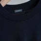 COMOLI | コットンメッシュ 半袖Tシャツ BLACK