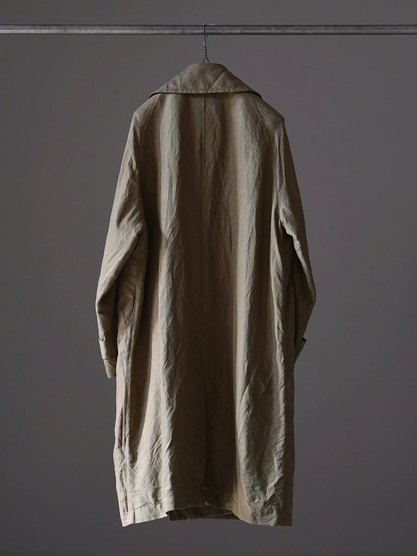 calmlence | DOUBLE BREASTED COAT DBEG