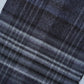 THE INOUE BROTHERS | Brushed Scarf Check Checkered Black