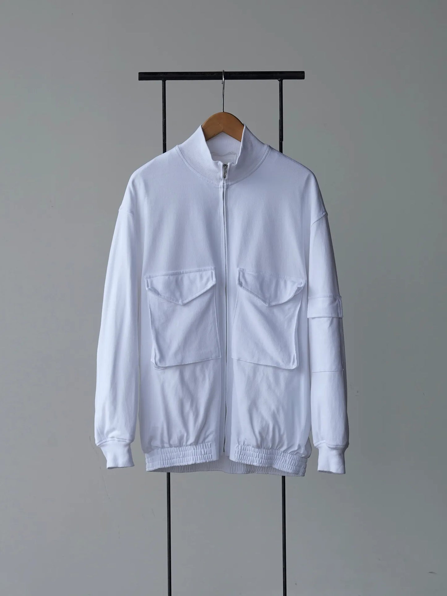 COMOLI | コットンジャージ G8ジャケット WHITE