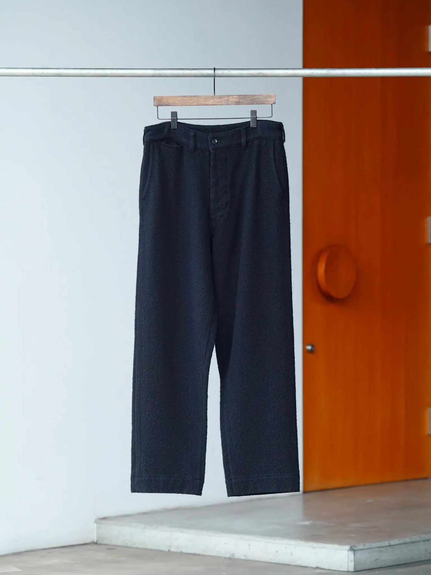 HERILL | Rigidwool Pants Black