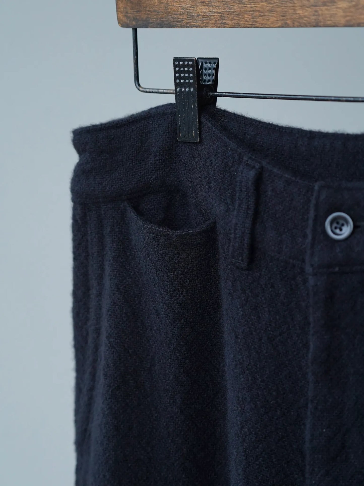 HERILL | Rigidwool Pants Black