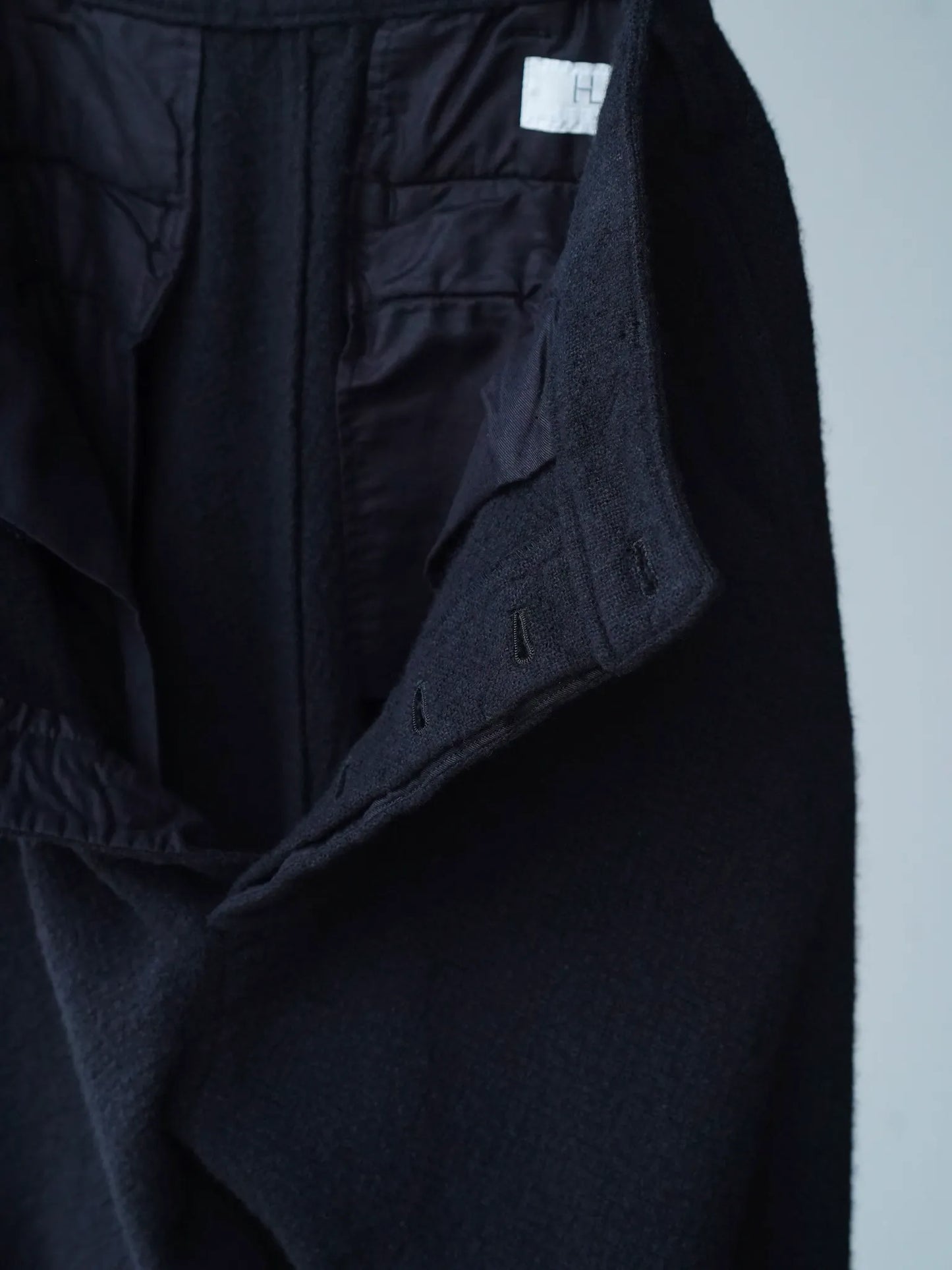 HERILL | Rigidwool Pants Black