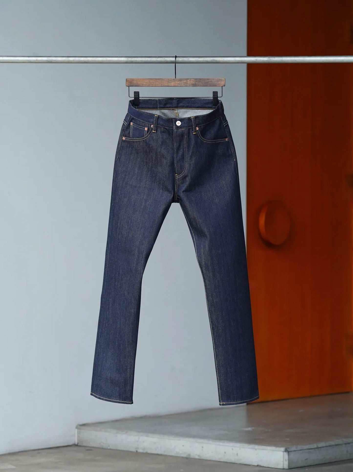 HERILL | Cashmere Denim Regular Jeans Indigo