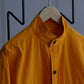 SARTO | [COTTON HIGH COUNT ENZYME] STABD COLLAR OVER SHIRT GOLDEN EYE