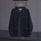 SARTO | [COTTON DOBBY DOTS] PYJAMS JACKET BLACK/O.WHITE