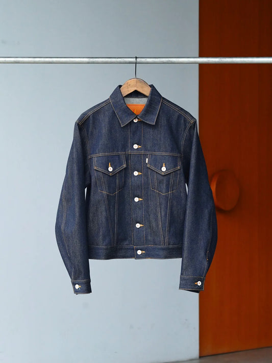 HERILL | Cashmere Denim 755 Jacket Indigo