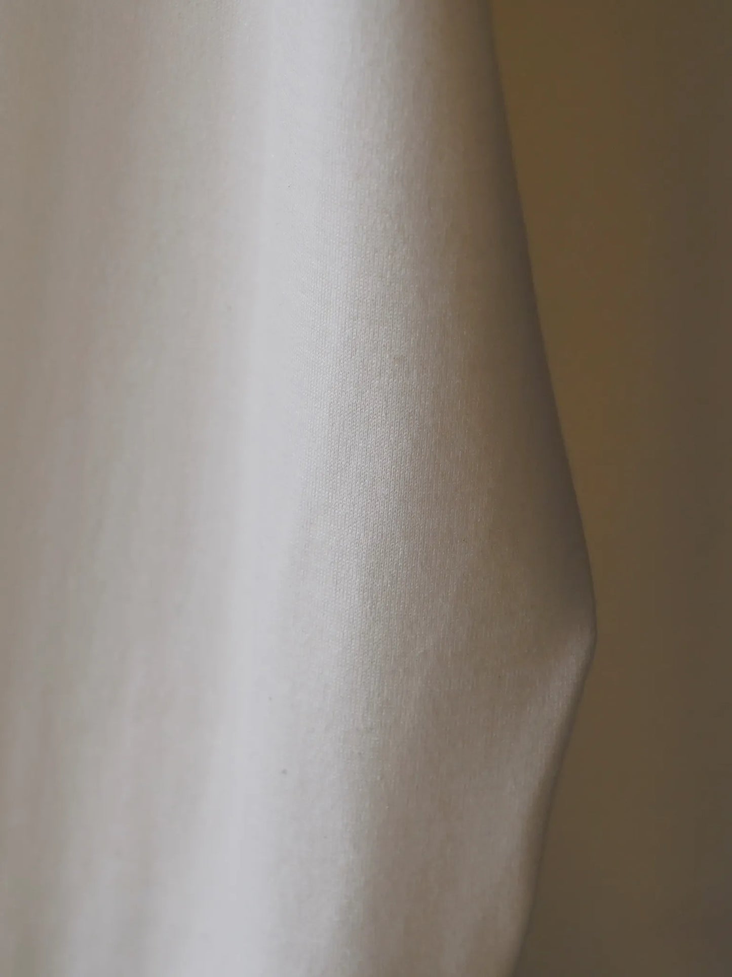 calmlence | MOCK NECK LS T-SHIRT OWHT