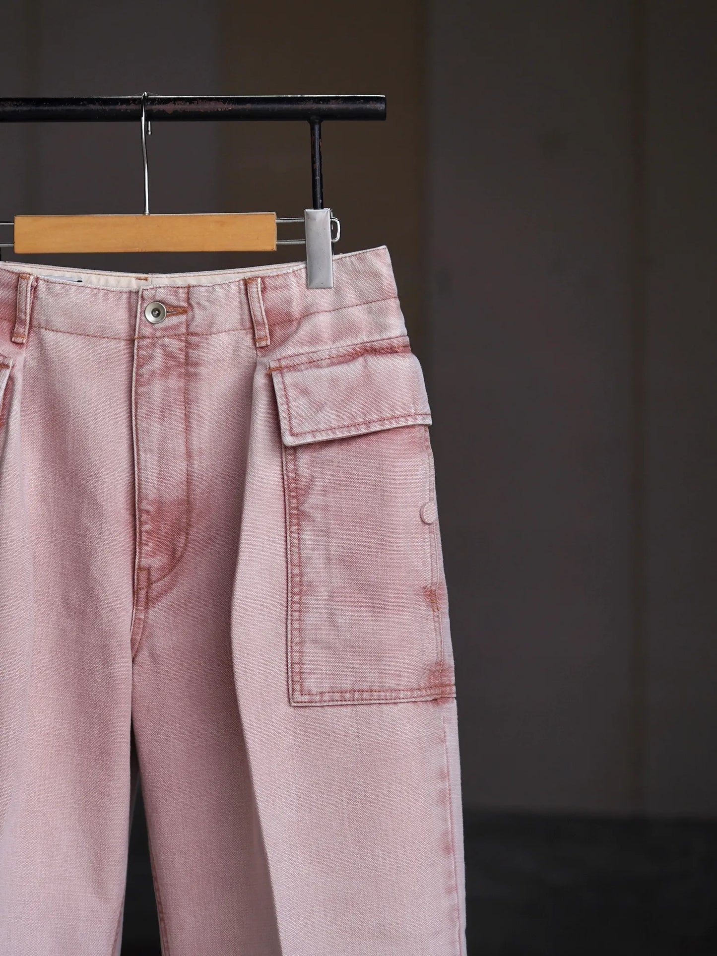 sarto-sulfer-dying-heavy-canvas-cargo-pants-washed-l-pink-6