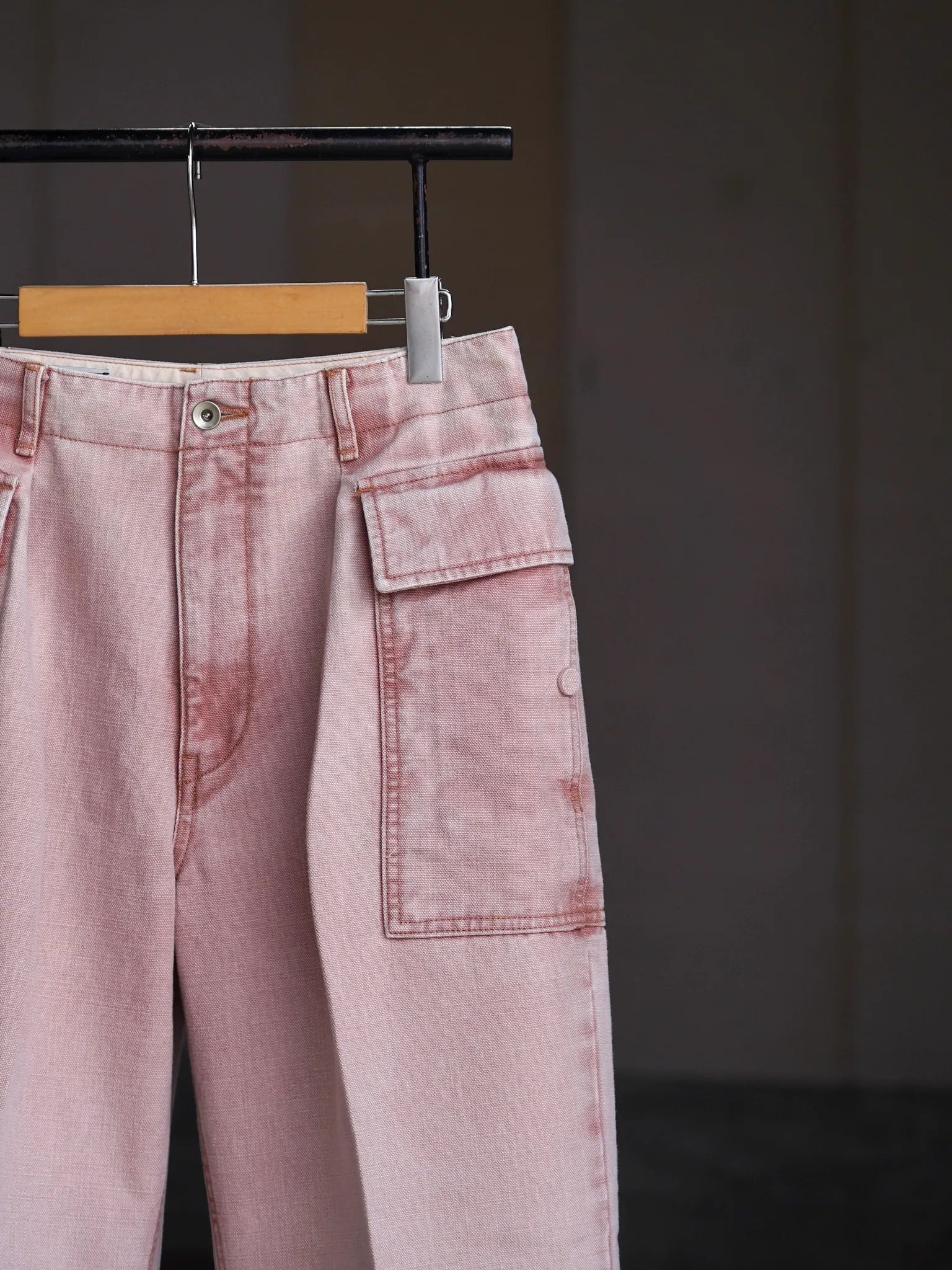 sarto-sulfer-dying-heavy-canvas-cargo-pants-washed-l-pink-6