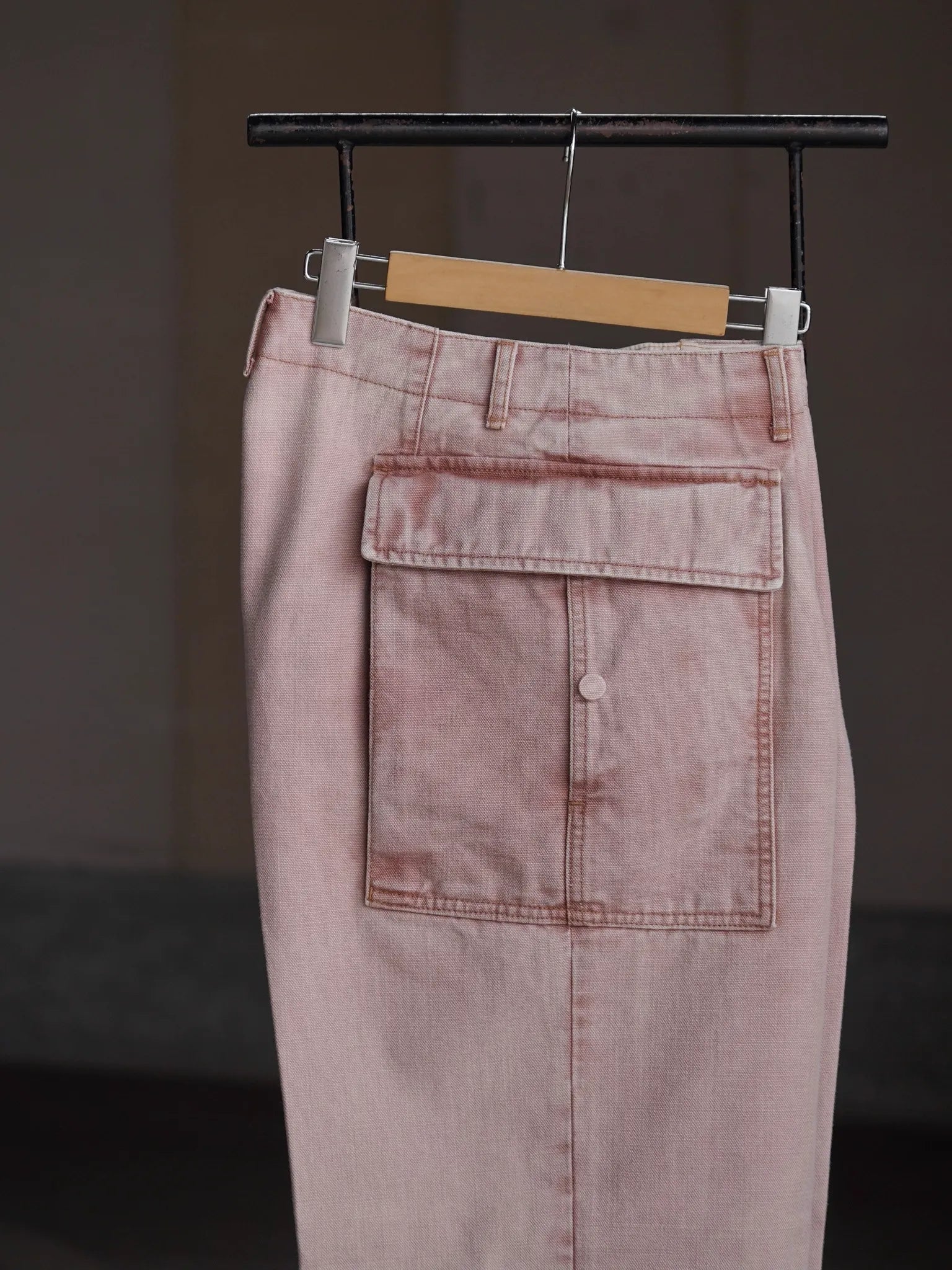 sarto-sulfer-dying-heavy-canvas-cargo-pants-washed-l-pink-9