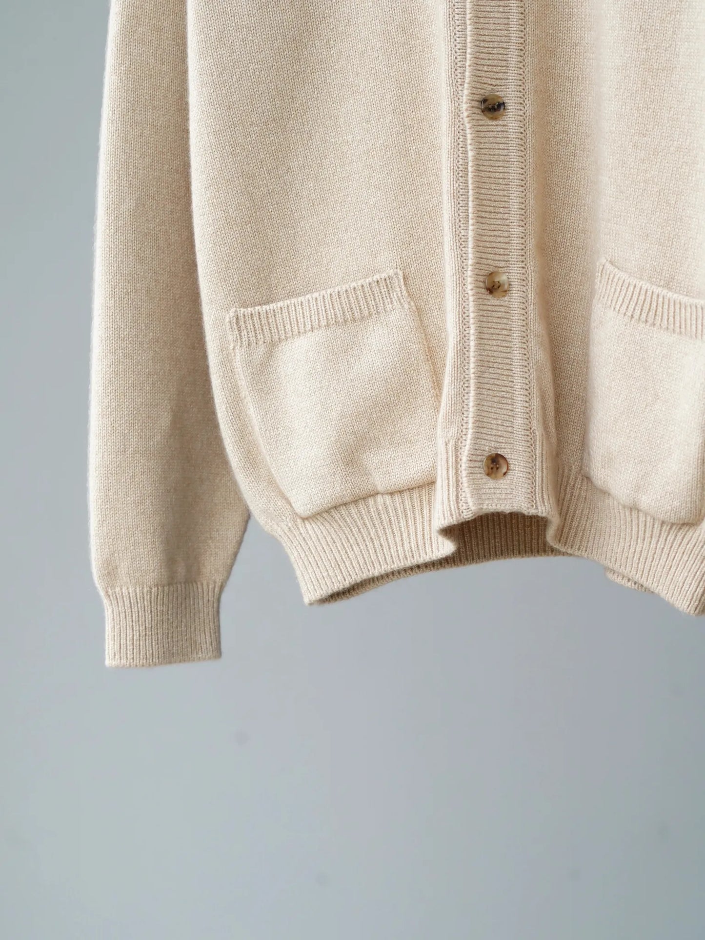 HERILL | Golden SeaIsland Polocardigan Natural