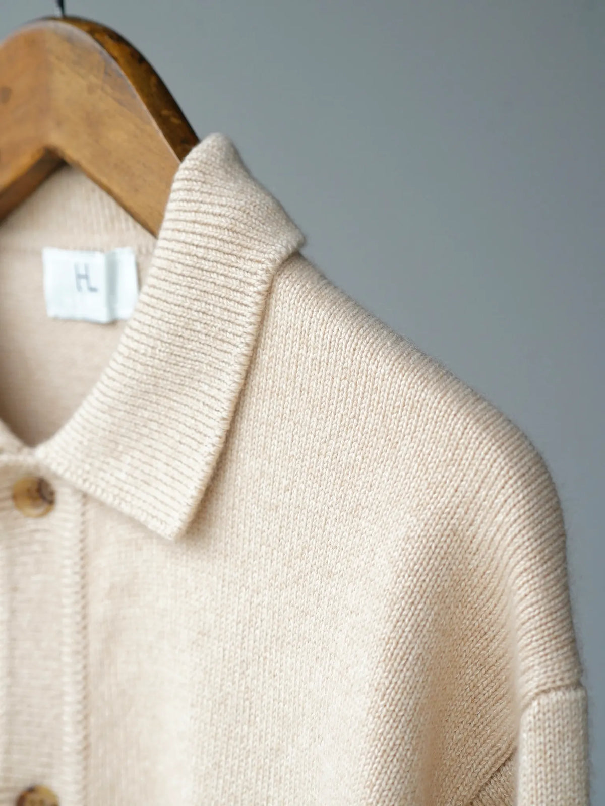 HERILL | Golden SeaIsland Polocardigan Natural