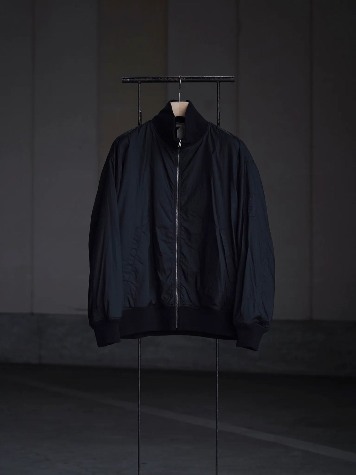 TEN C × COMOLI | REVERSIBLE TRACK JACKET BLACK
