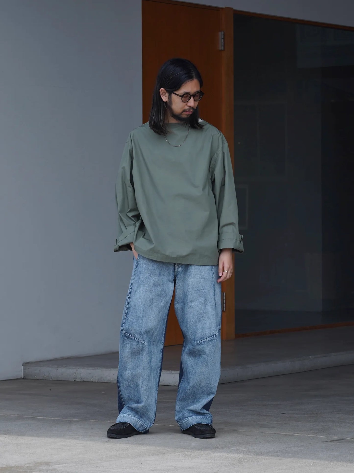 nonnotte-draping-big-basque-shirt-basil-1