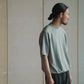 COMOLI | グレー裏毛 半袖クルー GRAY