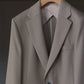 IRENISA | NOTCHED LAPEL SINGLE JACKET GREIGE