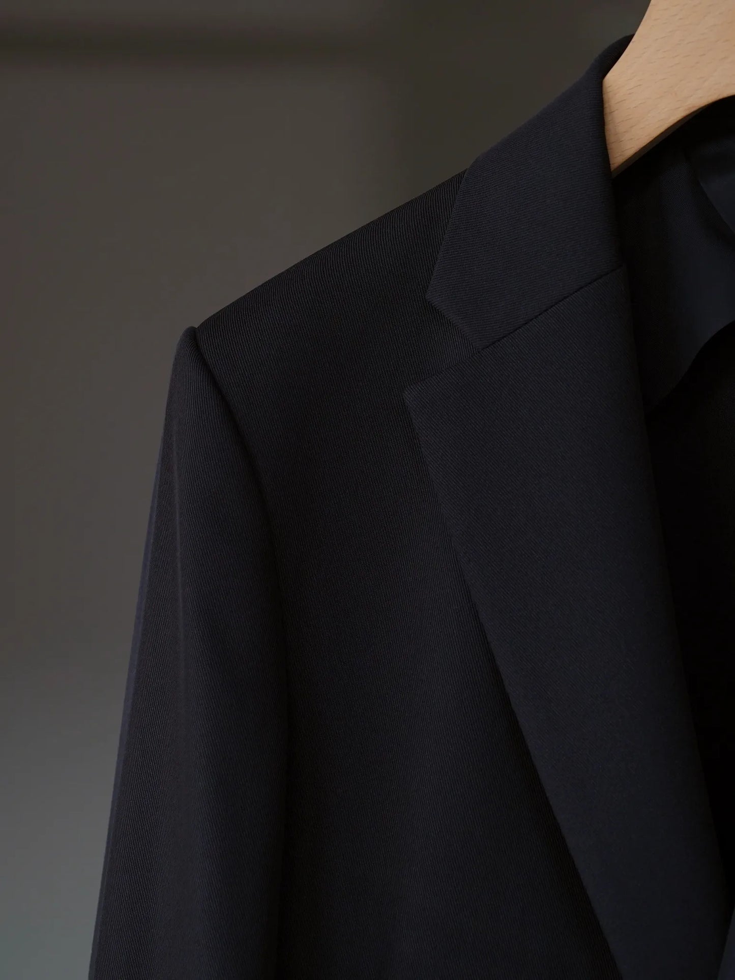 IRENISA | NOTCHED LAPEL SINGLE JACKET BLACK