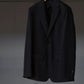 IRENISA | NOTCHED LAPEL SINGLE JACKET BLACK