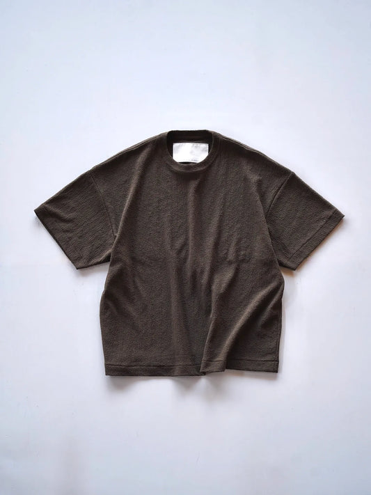 nonnotte | New Standard T-Shirt Ash Khaki